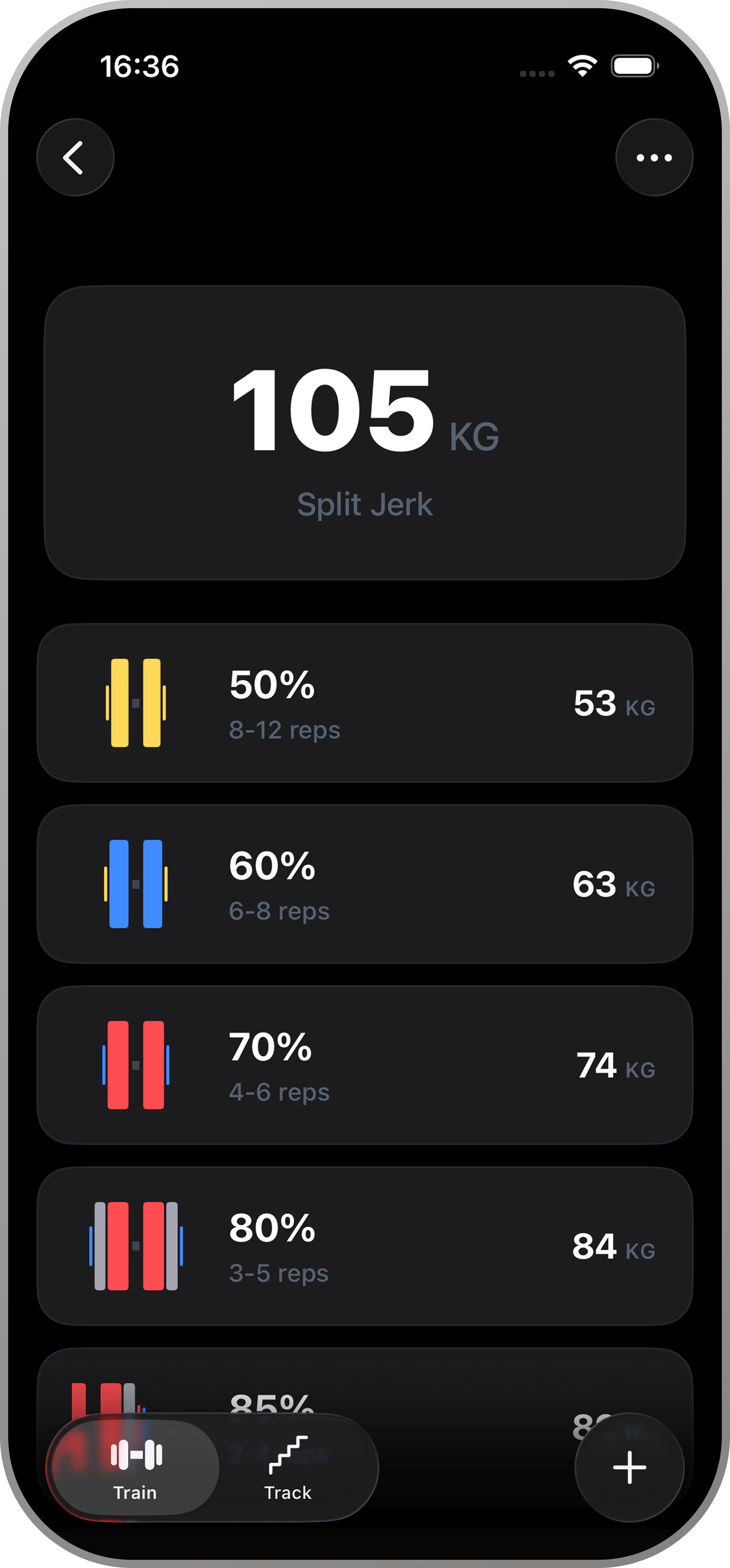 Kilo App Screen 3